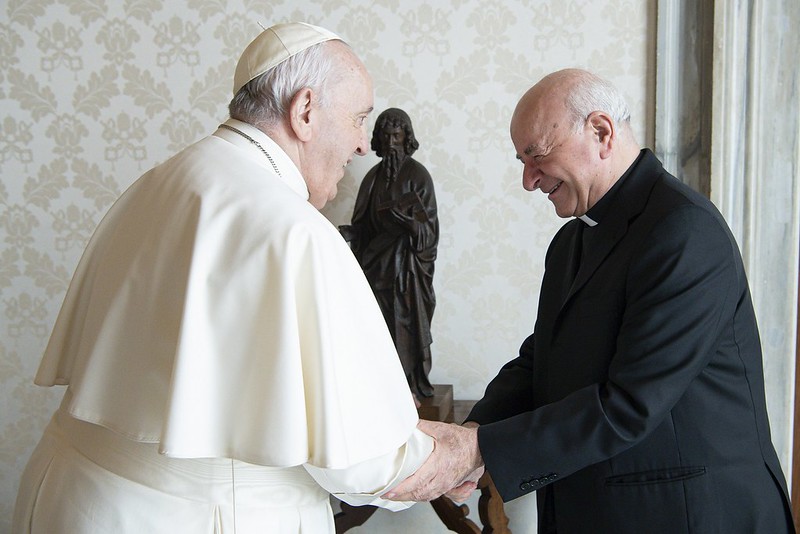 Il saluto della Fondazione Età Grande a Papa Francesco